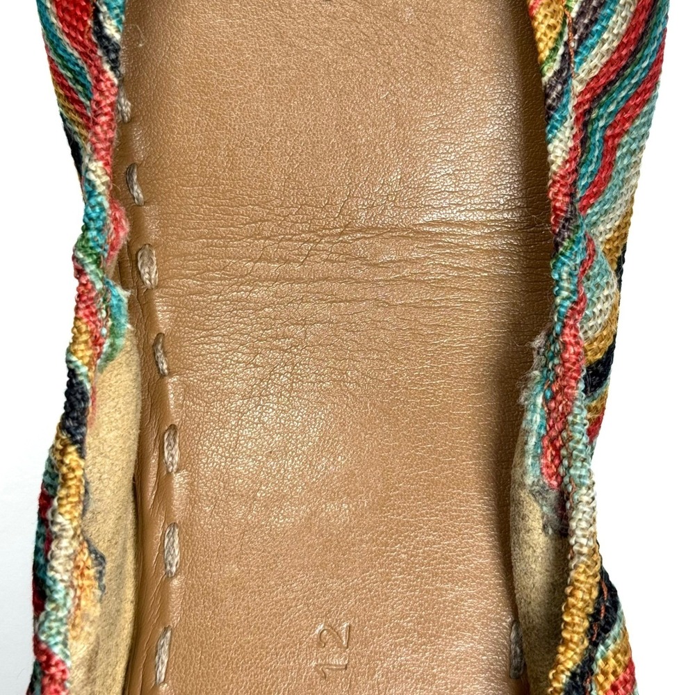 Tieks by Gavrieli Sunset Stripe Ballet Flats Women's 12 Foldable Travel Shoes - Picture 9 of 13